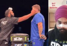 पहला सिख बना पावर स्लैप कंपीटिशन का किंग:पंजाब के जुझार सिंह ने रशियन प्लेयर को 1 थप्पड़ से हिलाया, मूसेवाला की तरह थापी मारी